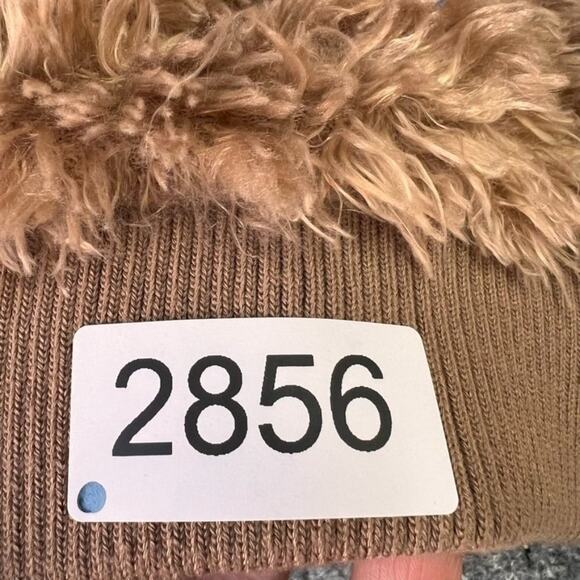 BB Dakota Jacket Womens Small Brown Side Pockets Fluffy Teddy Bear Zip Up Cozy - Picture 6 of 12